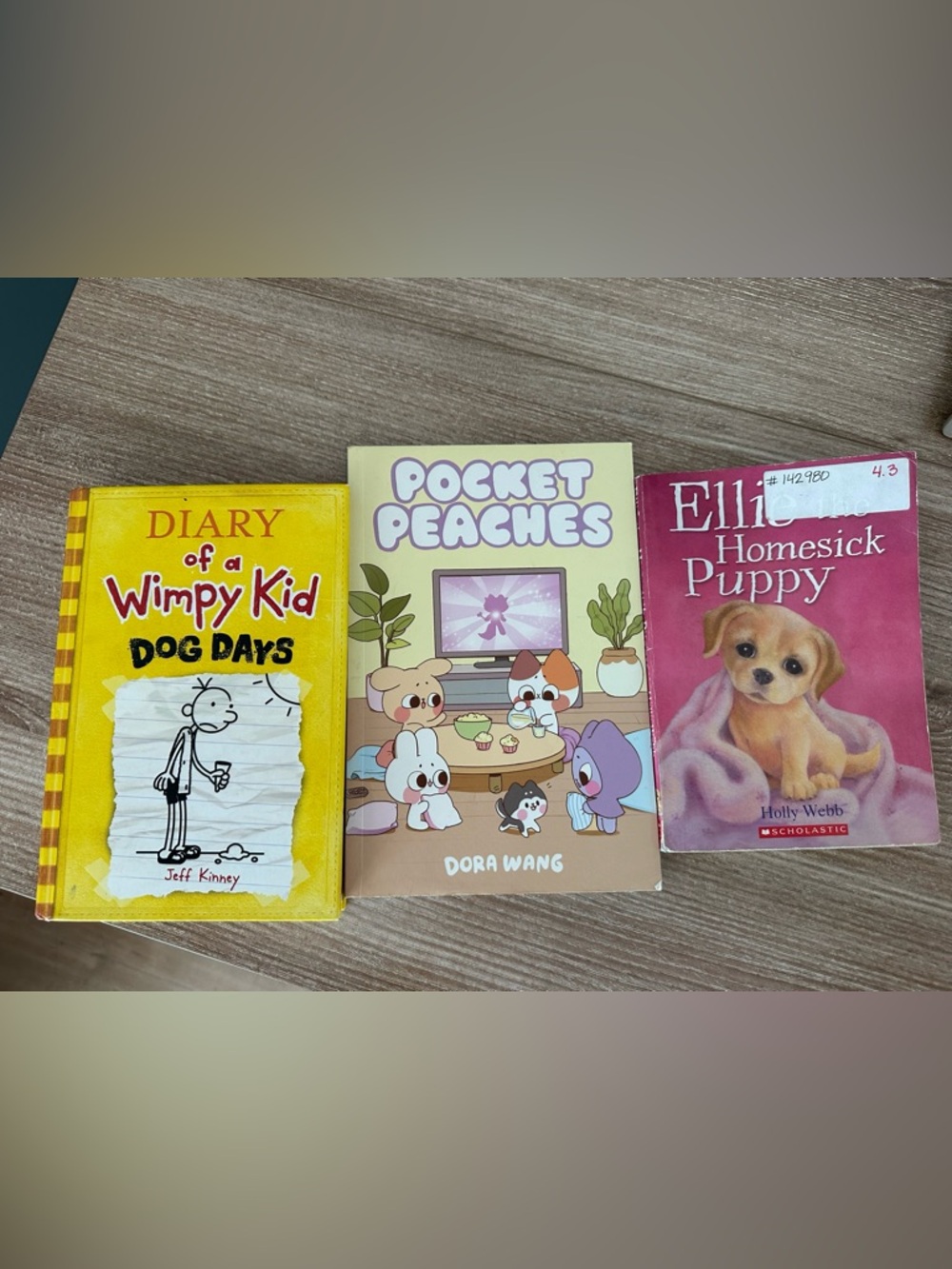 Jeff Kinney Signed Diary Of A Wimpy Kid #5 Dog Days Hardcover Book RAD